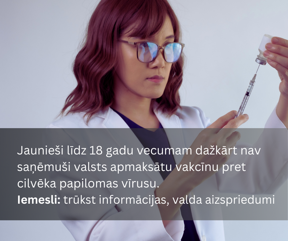 Ginekoloģe: Prioritāri valstij vajadzētu paplašināt iespēju jauniešiem vakcinēties pret CPV