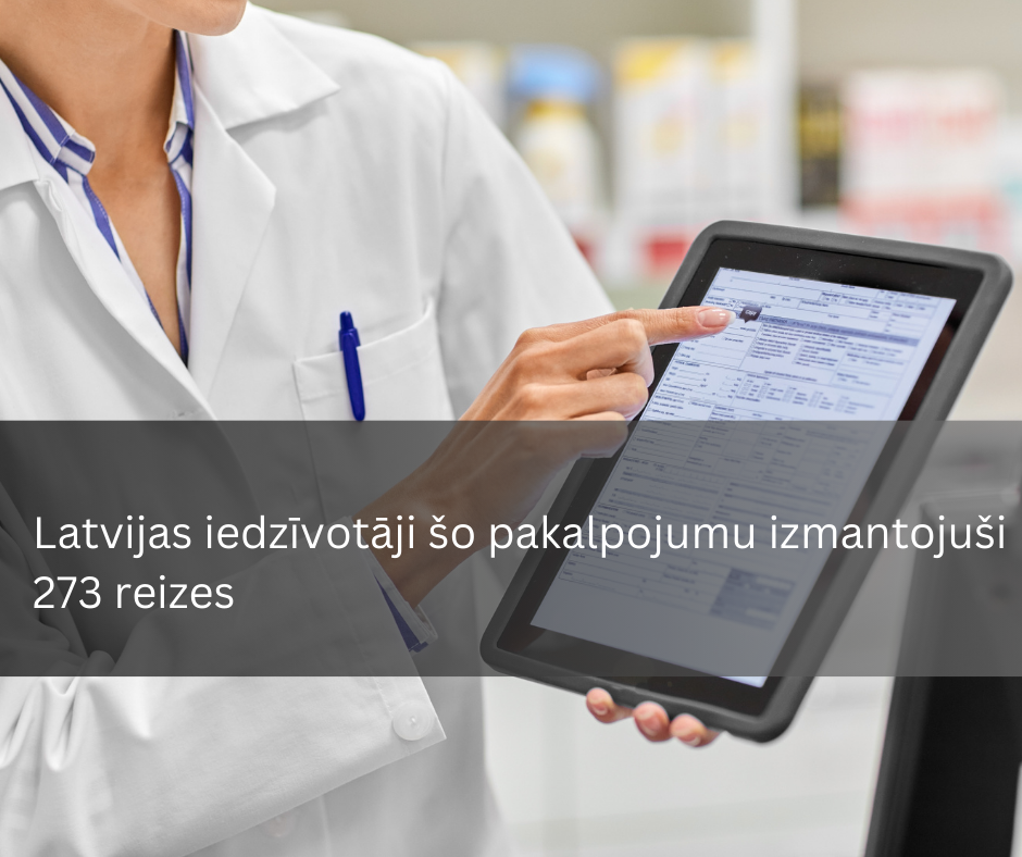 Kopš marta ārvalstīs atprečotas 273 e-receptes