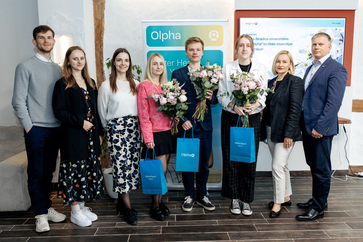 AS “Olpha” jau 15. reizi pasniedz stipendijas izcilākajiem RSU Farmācijas fakultātes studentiem