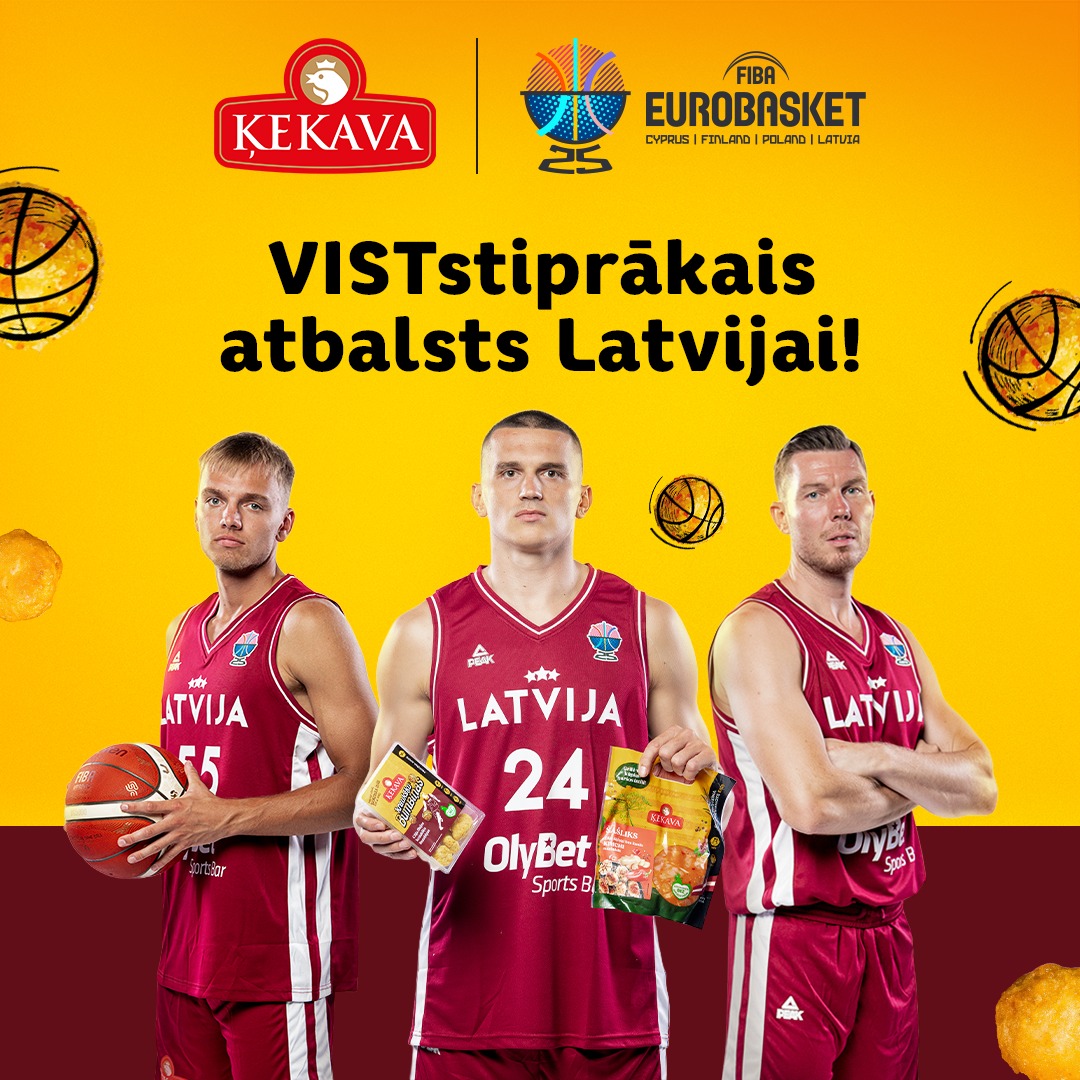 Ko ceļ galdā Latvijas basketbolistu izlase? Bertāna, Porziņģa un Žagara enerģijas noslēpums