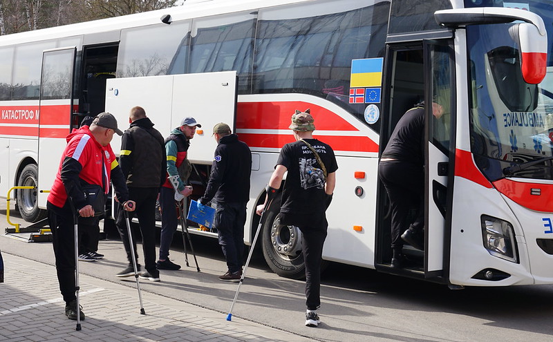 Austrumu slimnīca jau 36. reizi uzņem  smagi cietušos ukraiņu karavīrus